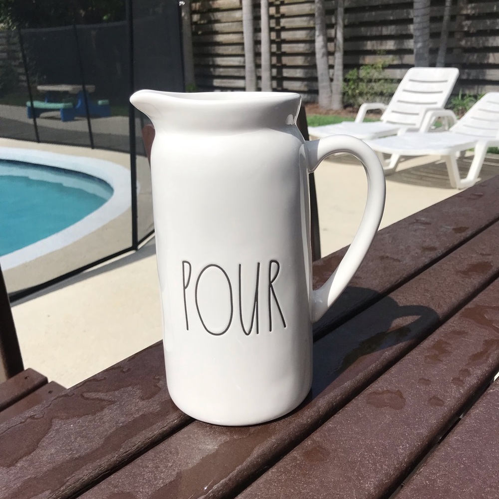 Rae Dunn POUR PITCHER CERAMIC